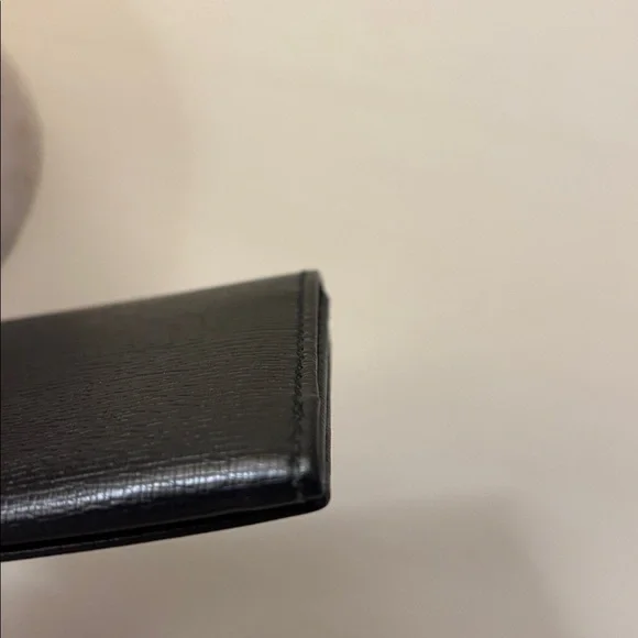 GUCCI BLACK LEATHER CARDHOLDER